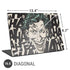 DC Comics The Joker Vintage Laughing Universal Laptop 16.6in (13.4 x 9.7in) Skin
